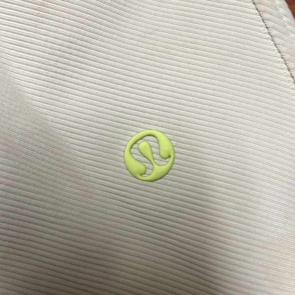 COPY - Lululemon Ribbed Luxtreme Wide-Sleeve Pullover in bone/blissful blue. Si… - Picture 6 of 9